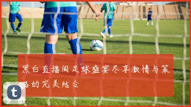 黑白直播间足球盛宴尽享激情与策略的完美结合
